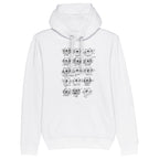 Roobarb & Custard "Custard Face Style Sheet" Premium Organic Hoodie