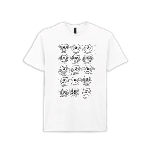 Official Roobarb & Custard "Custard Face Style Sheet" Retro T-Shirt