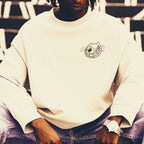 Official Roobarb & Custard "Custard Face" Minimalist Retro Organic Sweatshirt