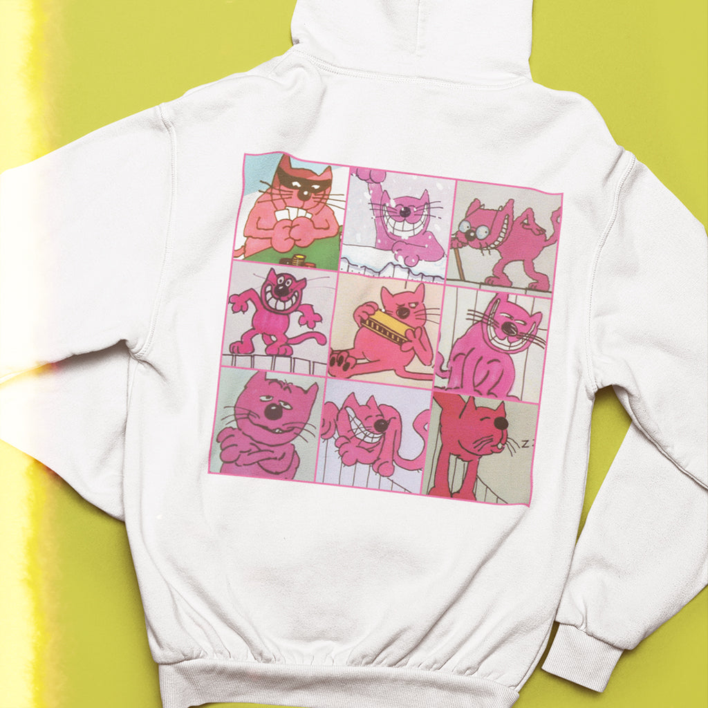 Official Roobarb & Custard "Custard Grid" Premium Organic Hoodie