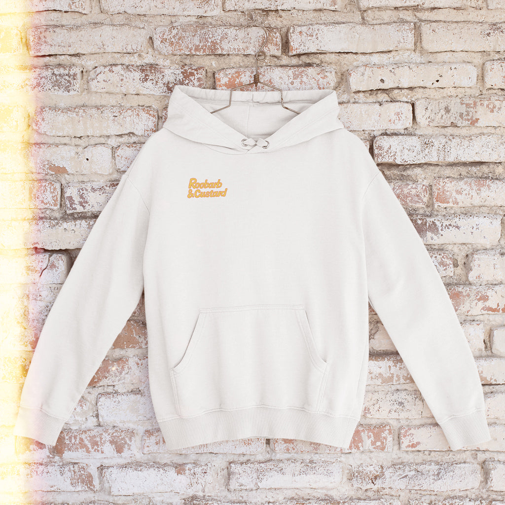 Official Roobarb & Custard "Custard Grid" Premium Organic Hoodie