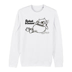 Official Roobarb & Custard "Custard Harmonica Pose" Retro Organic Sweatshirt
