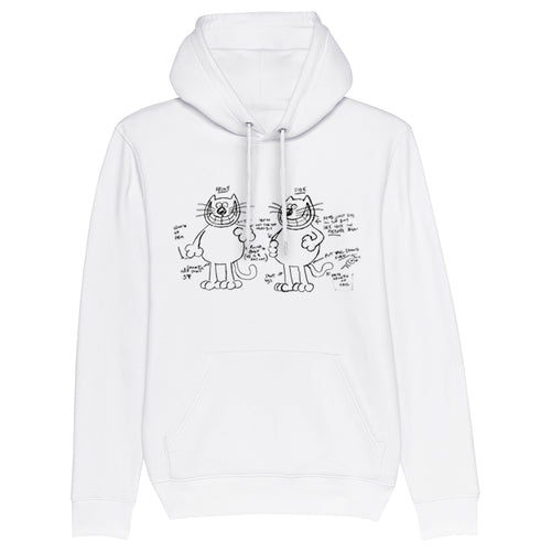Official Roobarb & Custard "Custard Style Sheet" Premium Organic Hoodie