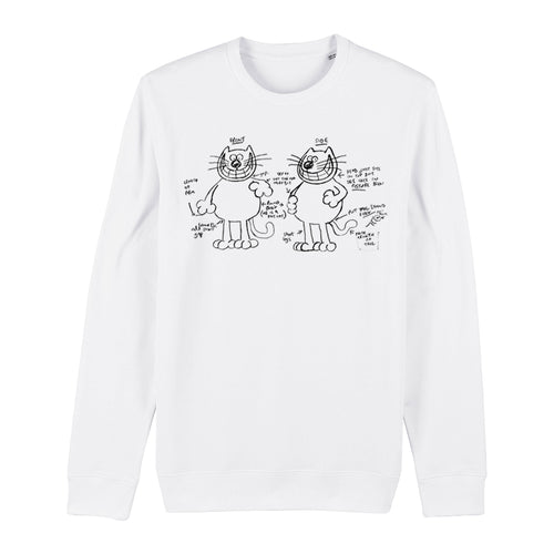 Official Roobarb & Custard "Custard Style Sheet" Animator Notes Sweatshirt