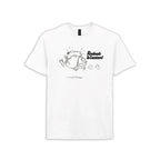 Roobarb & Custard "Running Roobarb Pose" Retro Organic Cotton T-Shirt