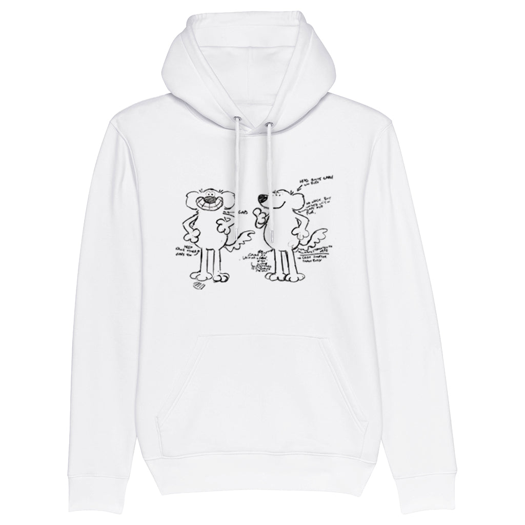Roobarb & Custard "Roobarb Style Sheet" Premium Archival Organic Hoodie
