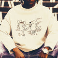Official Roobarb & Custard "Roobarb Style Sheet" Animator Notes Retro Sweatshirt
