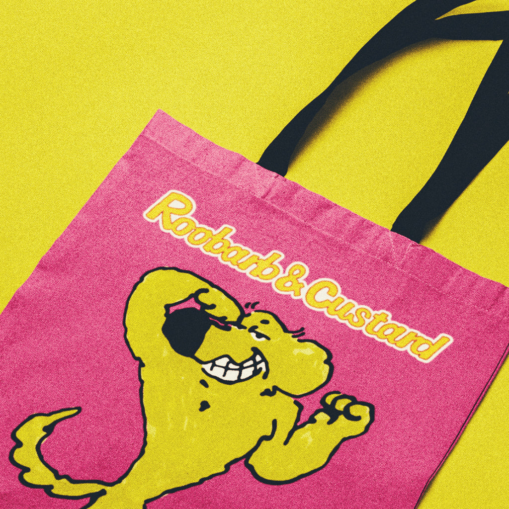 Roobarb & Custard "Double-Sided Duo" Edge-to-Edge Tote Bag