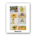 Roobarb & Custard "Roobarb Collage" Premium Art Print