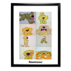 Roobarb & Custard "Roobarb Collage" Premium Art Print