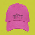 Roobarb & Custard "Custard Outline" Classic Pink Baseball Cap
