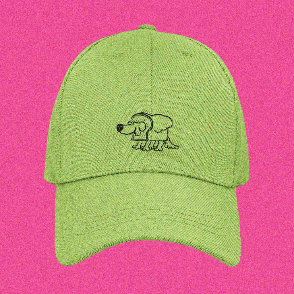Roobarb & Custard "Roobarb Bread" Classic Green Baseball Cap