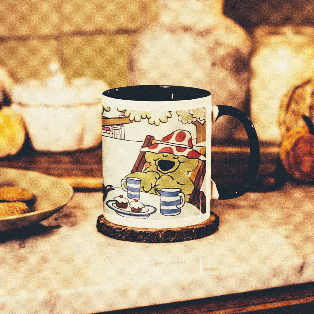 Roobarb & Custard Garden Scene Mug – 11oz Retro Ceramic Gift