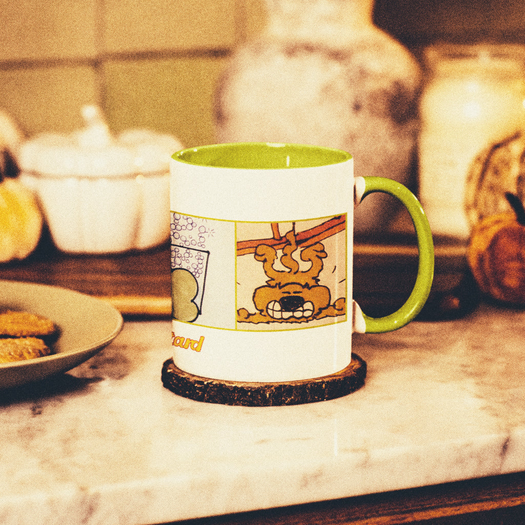 Roobarb Collage Mug – 11oz Ceramic Retro TV Gift